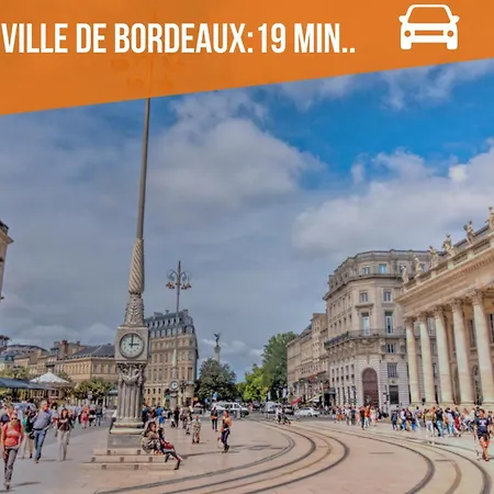 Cosy Climatise Proche Bordeaux